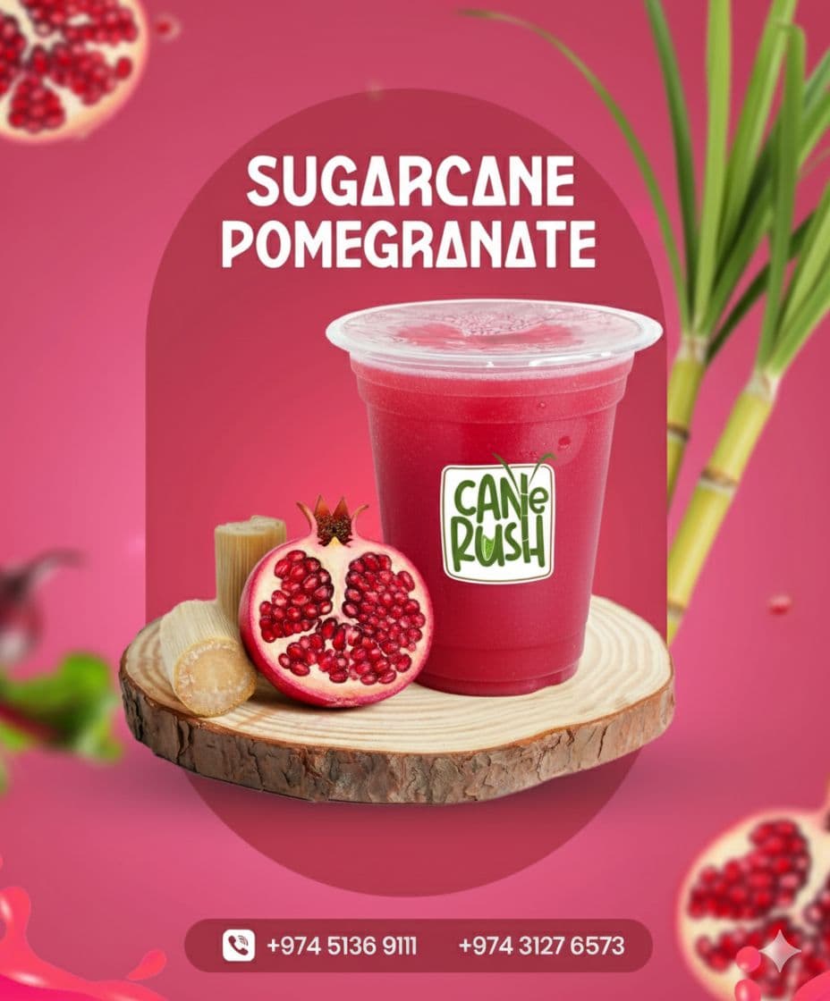 Sugarcane Pomegranate