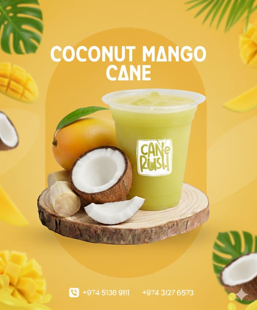 Coconut Mango Cane